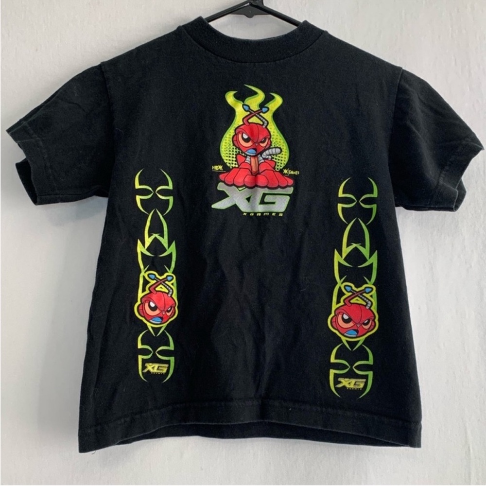 X Games Boys Black Short Sleeve Shirt Size XS